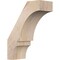 Ekena Millwork 5 1/2"W x 12"D x 16"H Balboa Smooth Knee Brace, Douglas Fir BRC06X12X16BOA00SDF - alternate 1